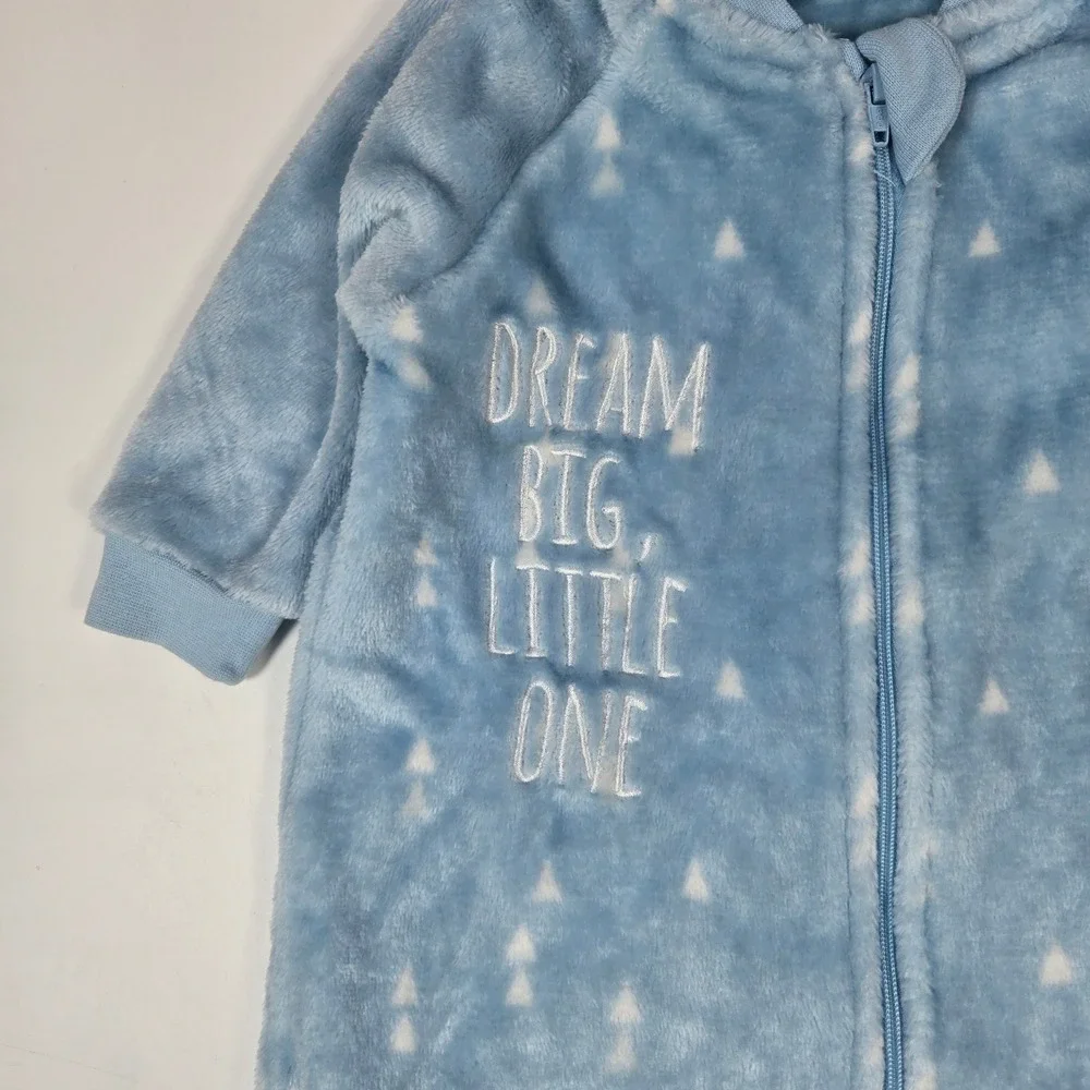 Disney Baby Sleep Sack 3-6 Months‎ Blue Thumper Fleece Wearable Blanket